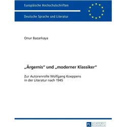 'Ärgernis' und 'moderner Klassiker', Fachbücher von Onur Kemal Bazarkaya
