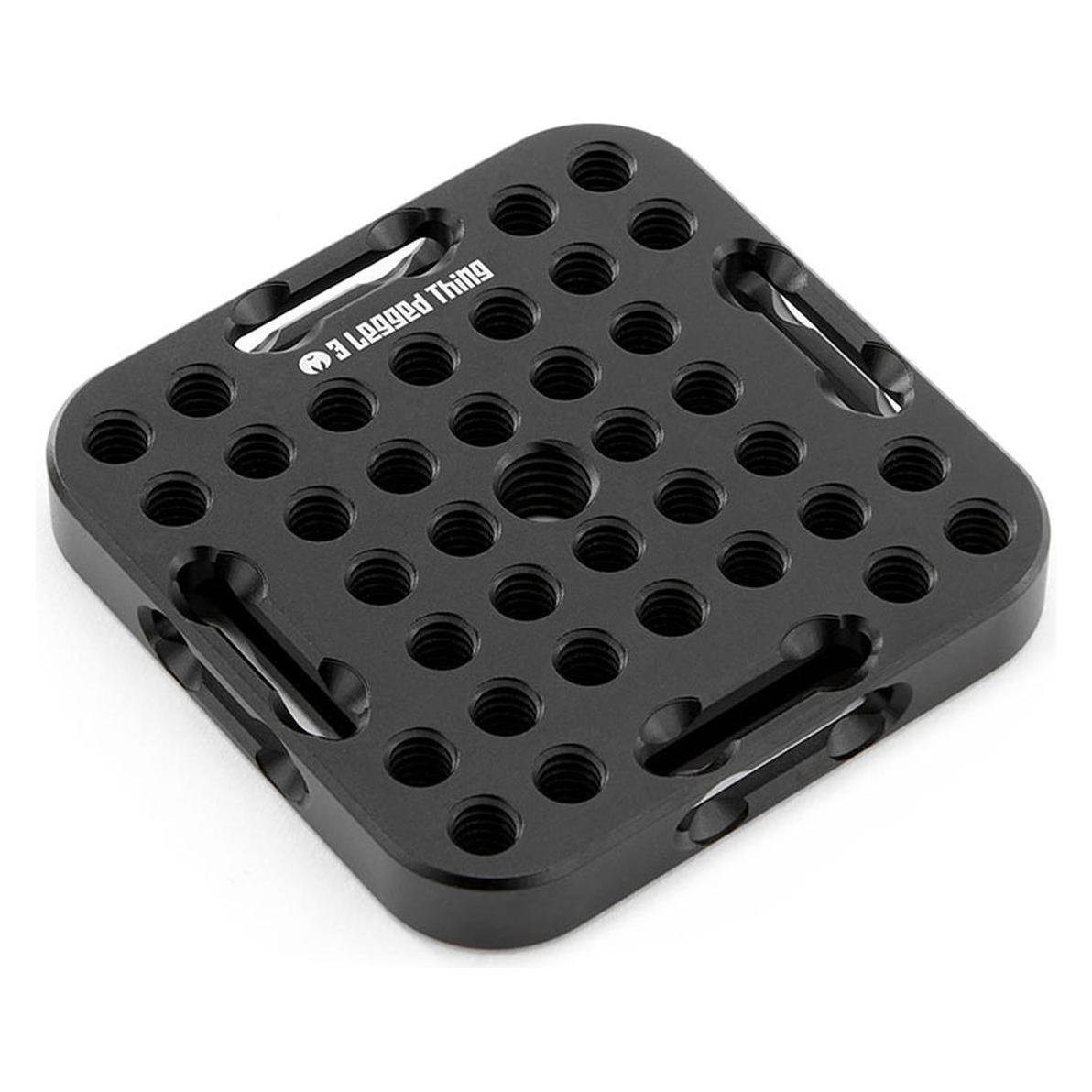 3 Legged Thing XPand 70x70mm Cheese Plate Black (68494385)