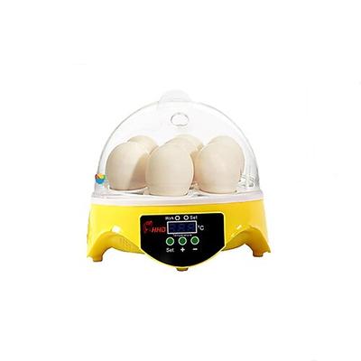 Brutkasten für kleine Familien, automatische Temperaturregelung, intelligenter Brutkasten mit 7 Eiern, geeignet für Hühner, Enten, Schildkröten, Vögel