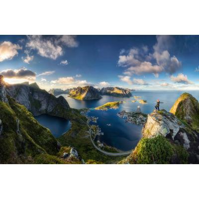 Fototapete PAPERMOON "Photo-Art DR NICHOLAS ROEMMELT, REINEBRINGEN ANSICHTEN", bunt, B:4m L:2,6m, Vlies, Tapeten
