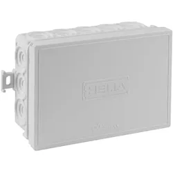 KAISER 200 Kabelabzweigkasten IP55, mit Einführungen 16 x 20 mm, 130 x 85 x 42 mm, grau, RAL 7035  - 50 Stück