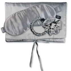 AILORIA Tasche, Schlafmaske, Scrunchie S & Scrunchie M TRAVEL SET