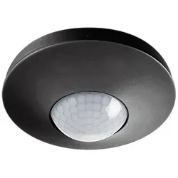 Esylux EP10055553 Decken-Präsenzmelder 360°, Unterputz, Slave, Reichweite ca. Ø 8 m, weiß PD-C 360/8 Slave BK