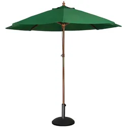 Bolero runder Sonnenschirm grün 3m