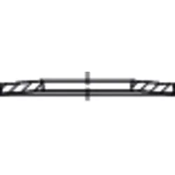Tellerfedern, DIN 2093 Federstahl 15 x 8,2 x 0,8mm