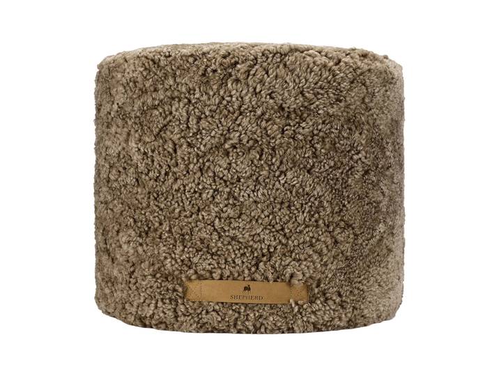 Shepherd of Sweden Shepherd Pouf Frida 50 x 40 cm Desert (Braun), Ø50x40 cm