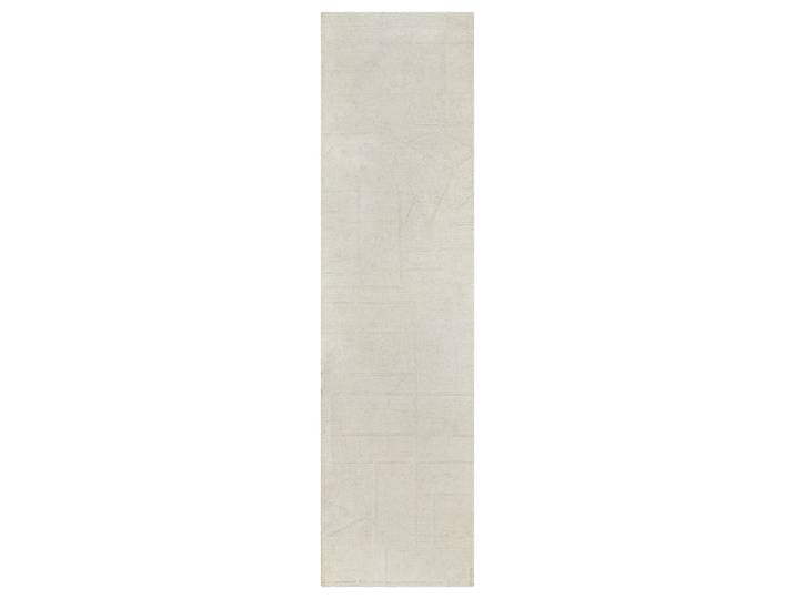 Tapis tufté main crème 80x300