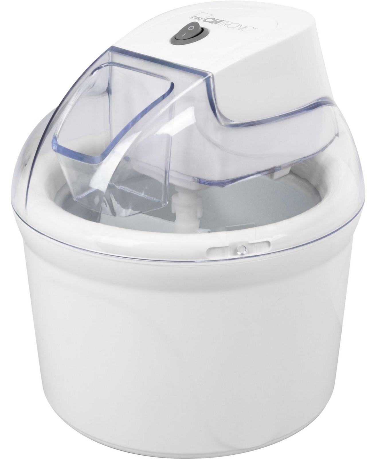 Clatronic ijsmachine ICM 3764 voor sorbet, ijs en bevroren yoghurt, 1500 ml