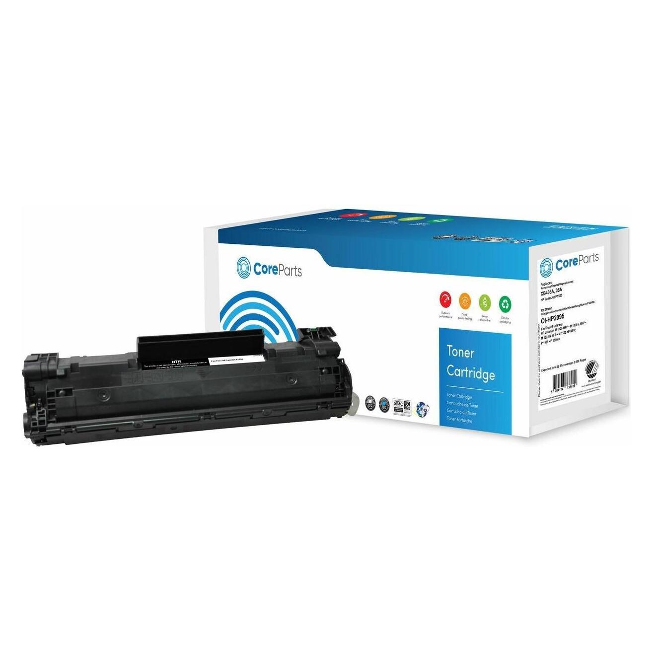 CoreParts QI-HP2095 Tonerkartusche (e) Kompatibel (BK) (QI-HP2095)