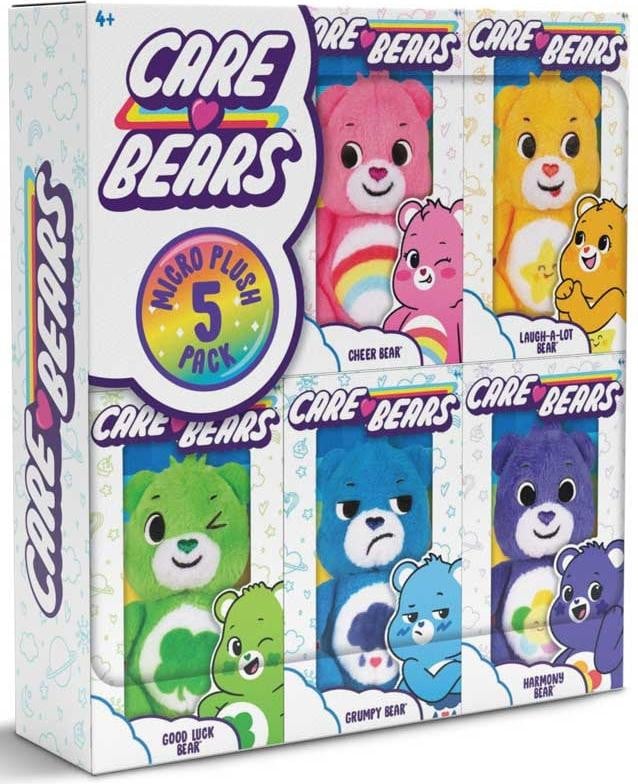 Troetelbeertjes Care Bears verzamelset - 5 stuks pluche beren speelgoed