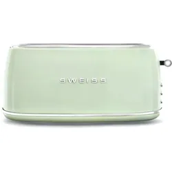 SWEISS Vintage Toaster GRV7 Pastellgrün