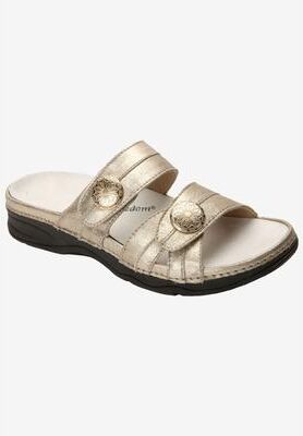 Women's Drew Ariana Sandals by Drew in Dusty Gold (Size 5 1/2 M)