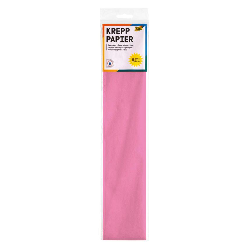 Folia Krepppapier in Lagen pink 32 g/qm 1 St. (32 g/m², 1x) (822123)