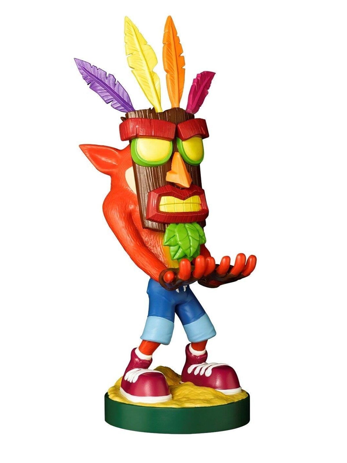 Cable Guys Crash Bandicoot: Crash Aku Aku - Miscellaneous Zubehör für Spielkonsole
