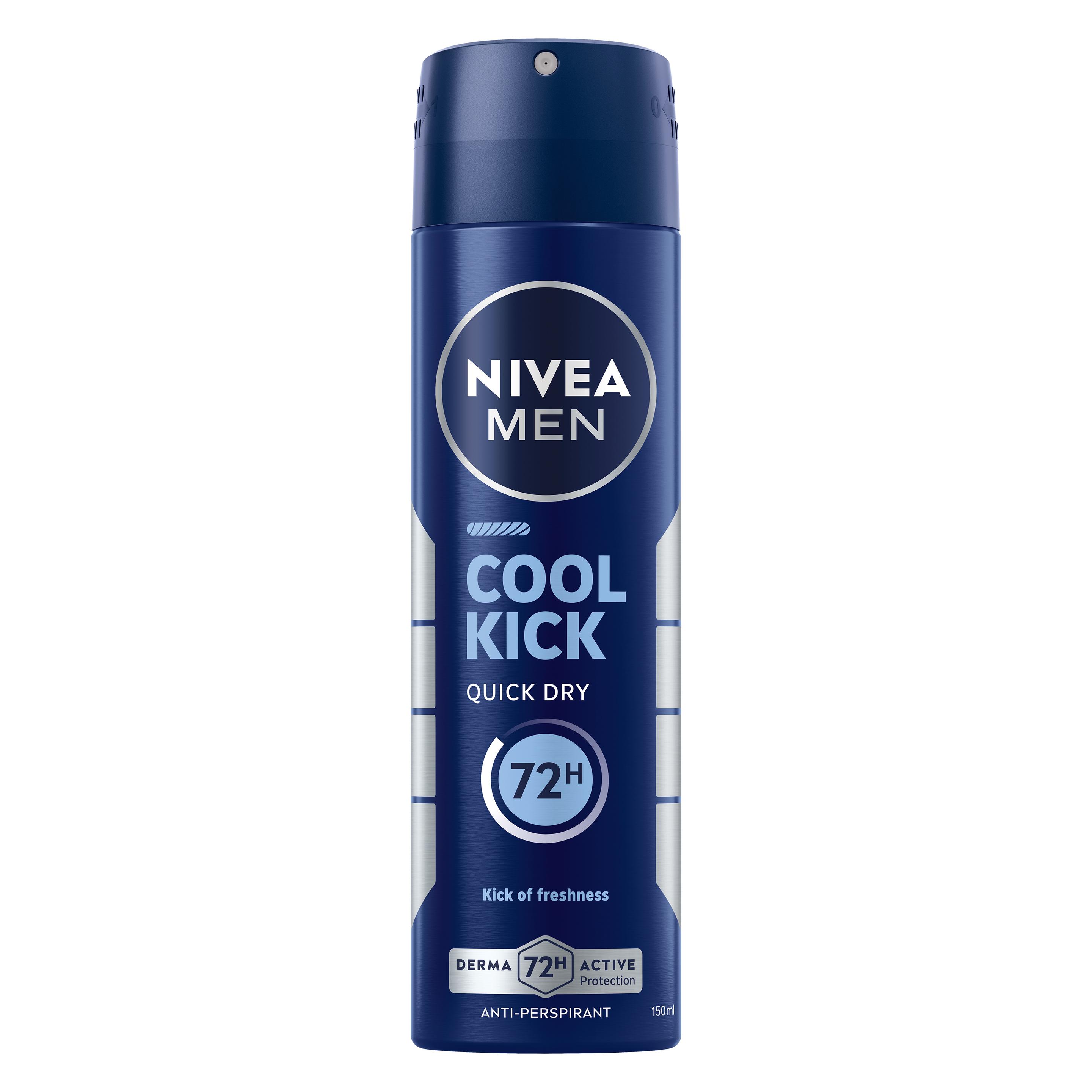 Nivea Cool Kick Male Spray (Spray, 150 ml) (4006000104775)