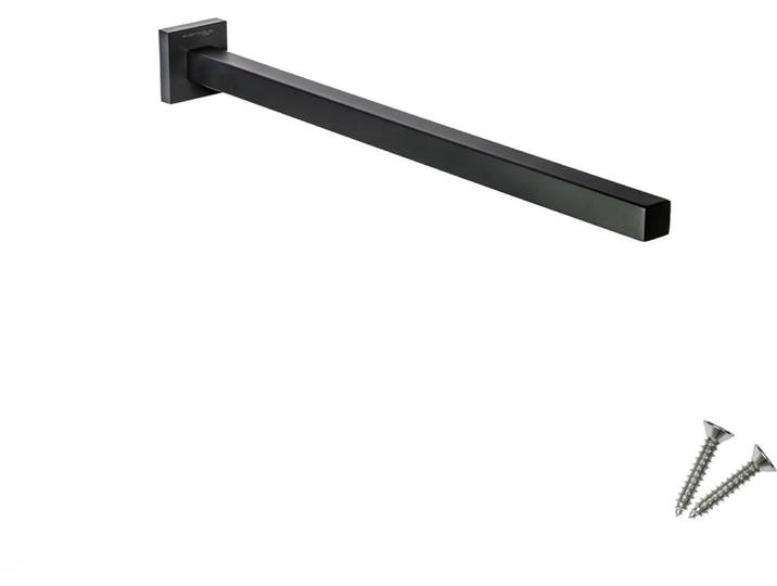Sagittarius One 400S1-B handdoekstang 40 cm\, RVS SUS304\, wandmontage\, mat zwart