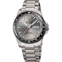 Festina Quarz Herren TITANIUM F20698/1 - grau - 43.0mm