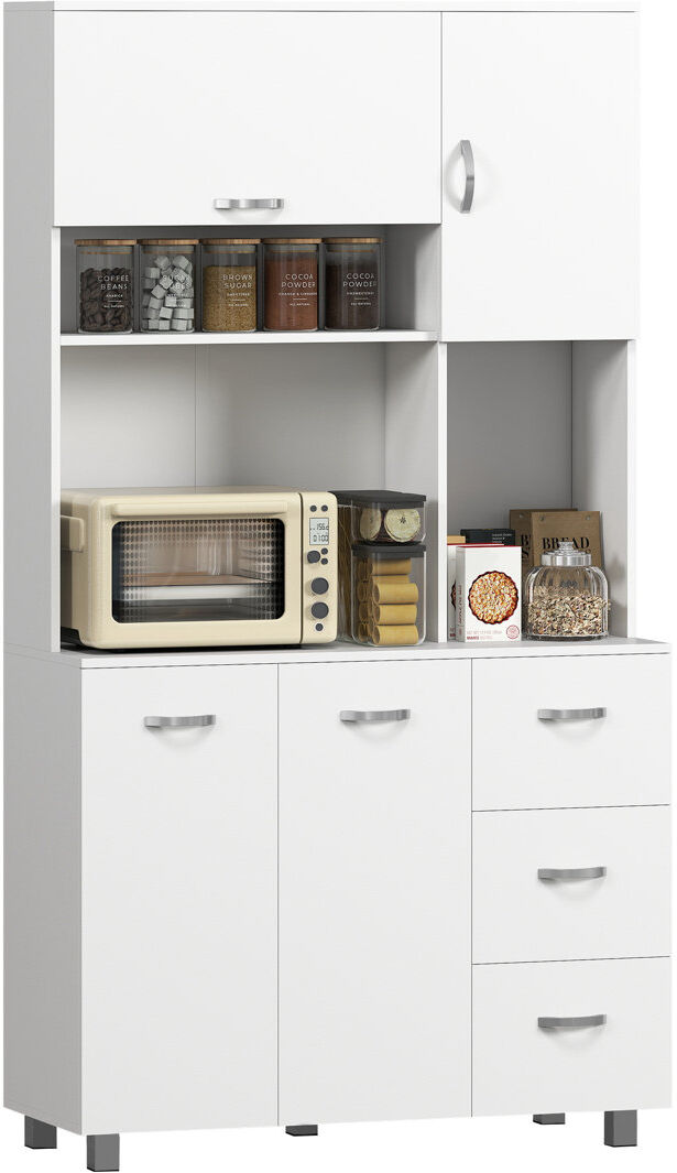 Brayden Studio Stan 183.5 cm H Standard Pantry / Tall Cabinet 183.5cm H X 100cm W X 39.5cm D