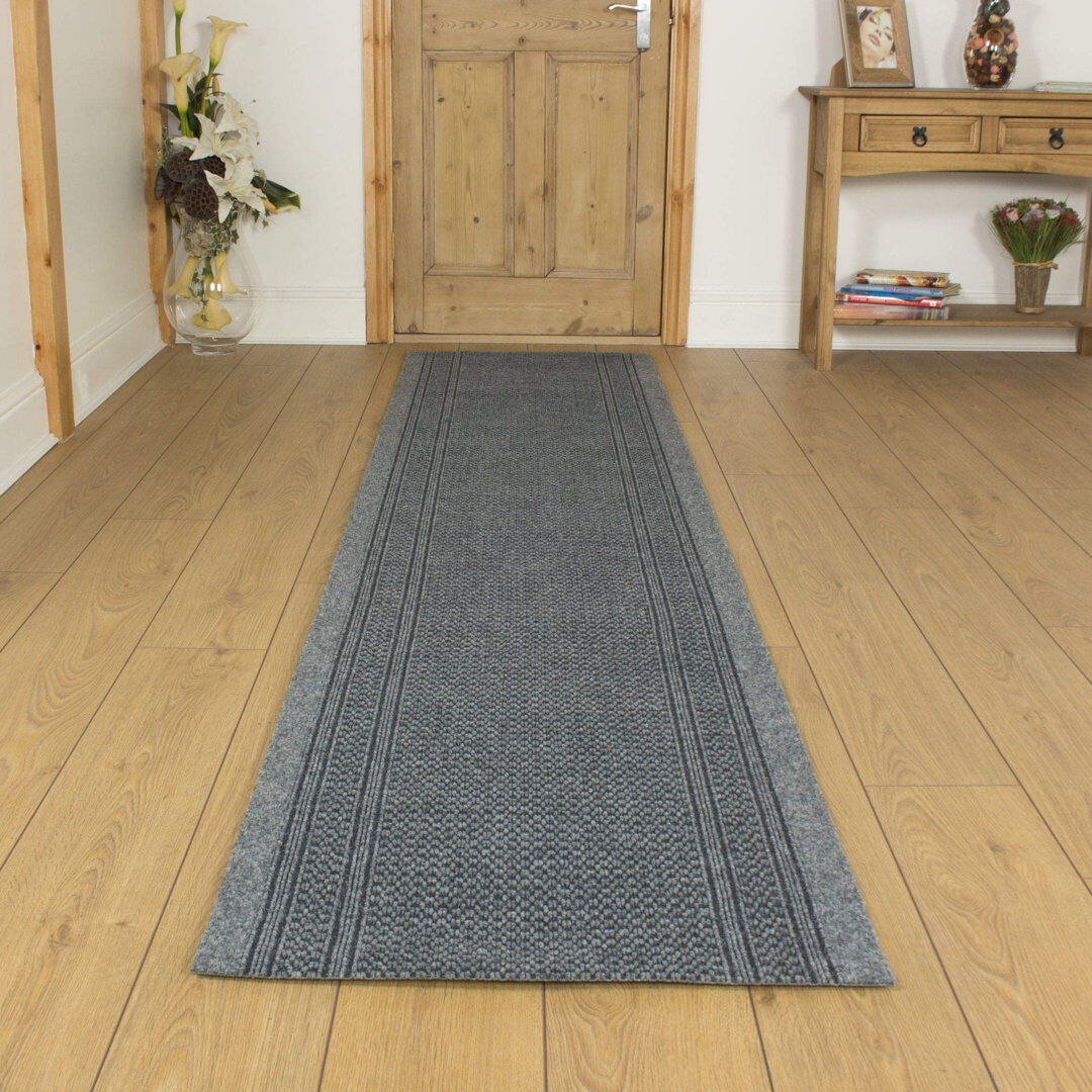 Brambly Cottage Adalynn Southwestern Indoor Area Rug Gray Runner 270cm x 66cm