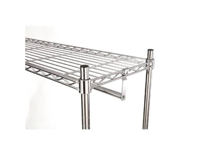 ALBA Vestiaire mobile 90cm - Métal chrome - 36 5x93x7 5cm