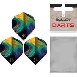 3er Pack Bullet Diesel Flights multicolor