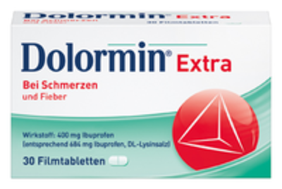 Kenvue Germany GmbH (OTC) DOLORMIN extra Filmtabletten 30 St 01094724