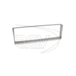 ACV 281001-03 1 DIN Autoradio Radioblende Alfa Romeo 156 silber Radio Blende