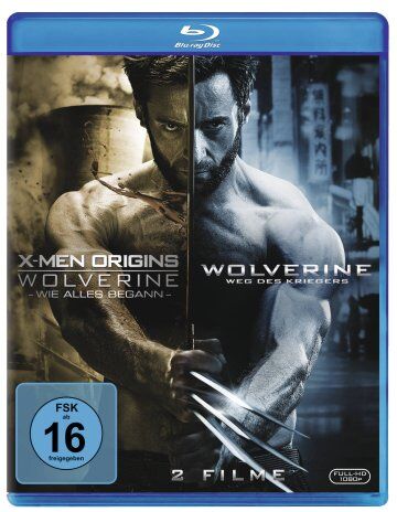 James Mangold - X-Men Origins - Wolverine: Wie alles begann + The Wolverine: Weg des Kriegers [Blu-ray] - Preis vom 12.10.2026 11:37:12 h