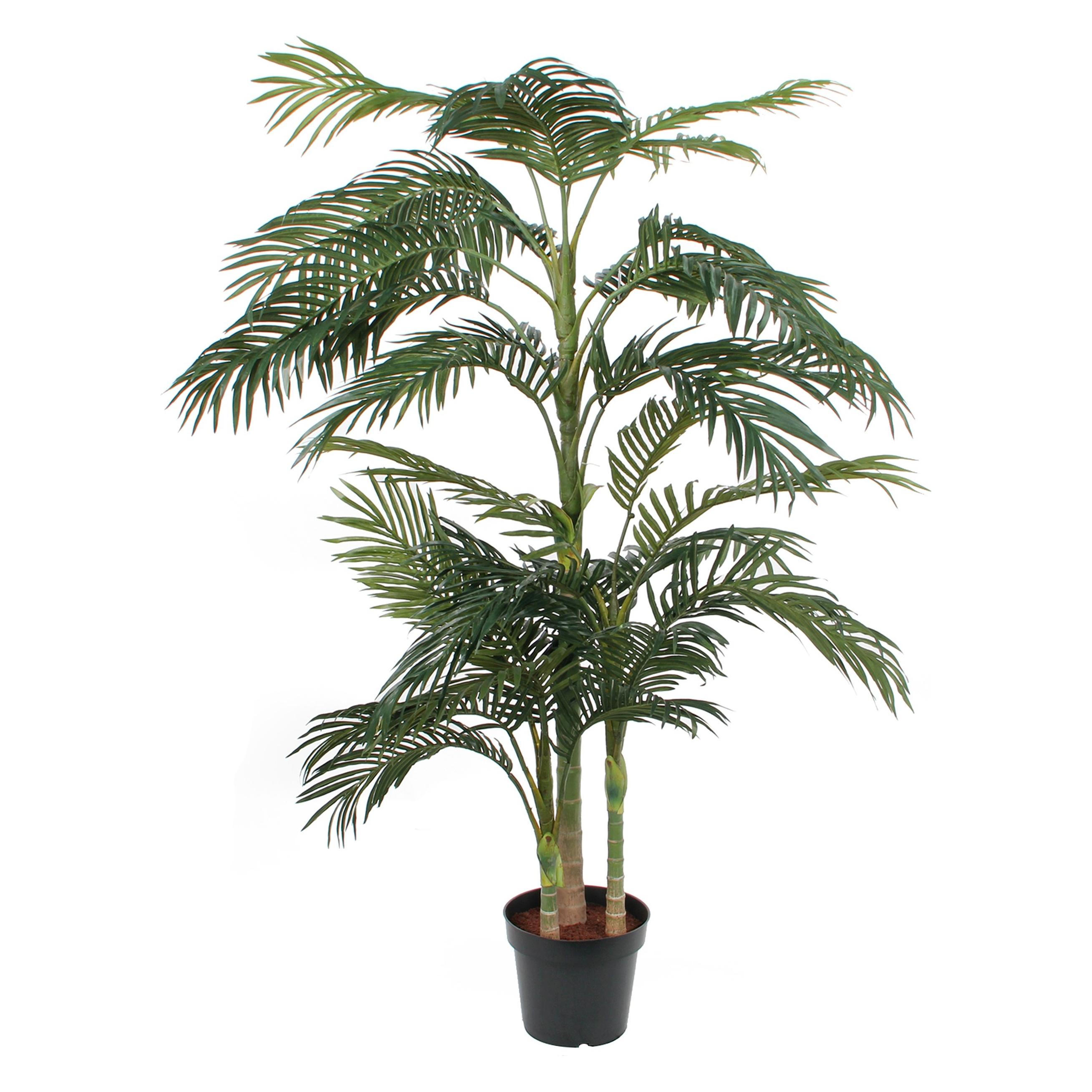 Mica Kunstpalme Goldfruchtpalme Arecapalme golden Cane Ø 100 H 160 cm grün (160 cm) (993316)