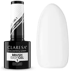 Claresa, Nagelstyling + Kunstnägel, Brush Easy Gel 1 - Nail Brush Gel (Kunstnägel)