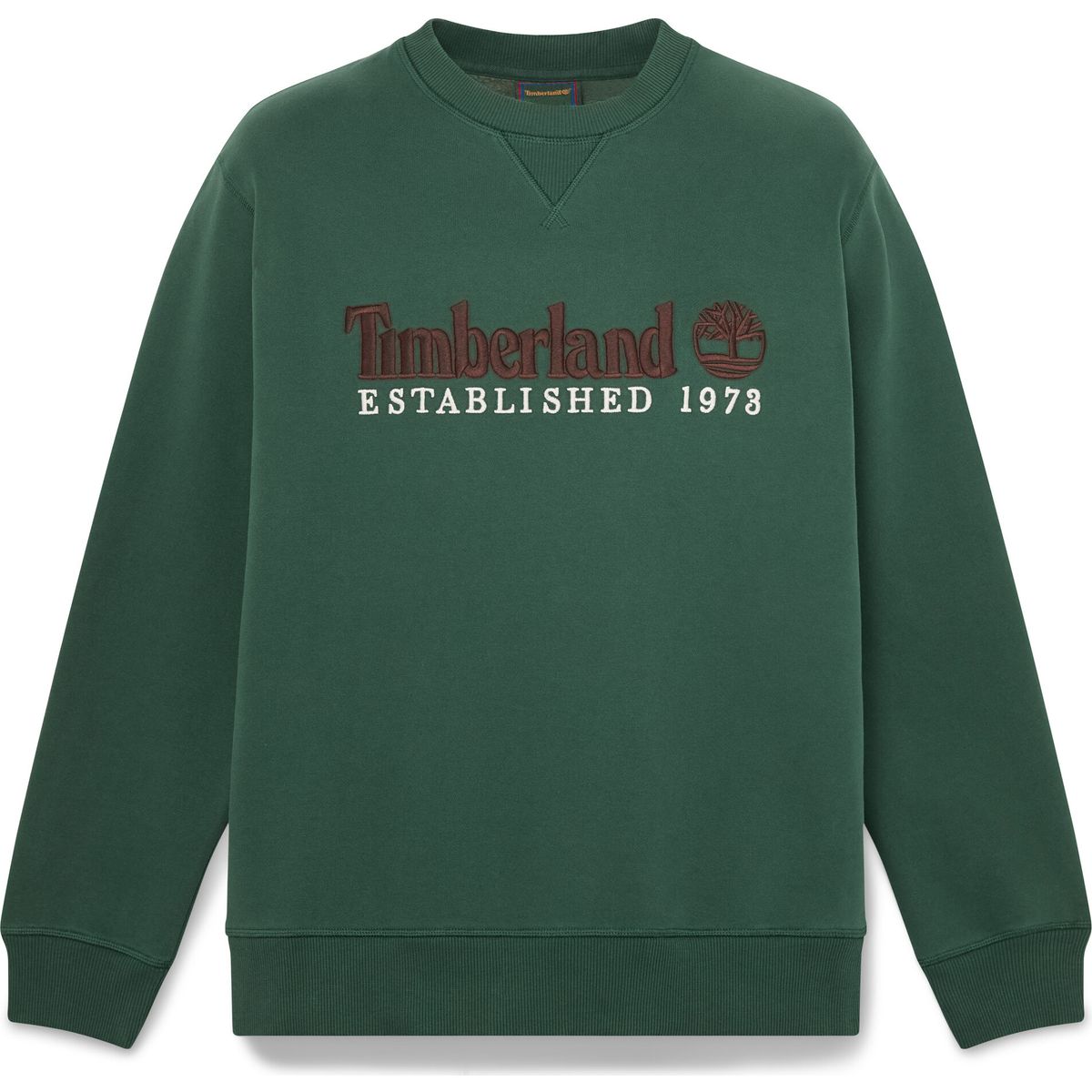 Timberland Mens Embroidered Logo BB Crew Sweatshirt sycamore S TBC0YHB73981-S