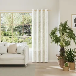 Vorhang NEUTEX FOR YOU "SIMPLY", gelb, B:152cm H:245cm, Polyester, Gardinen, Druckstoff mit Grafikdesign