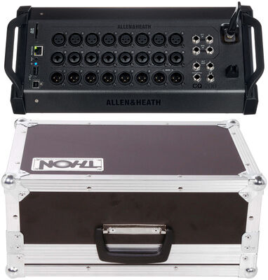 Allen & Heath CQ20B Case Bundle Braun