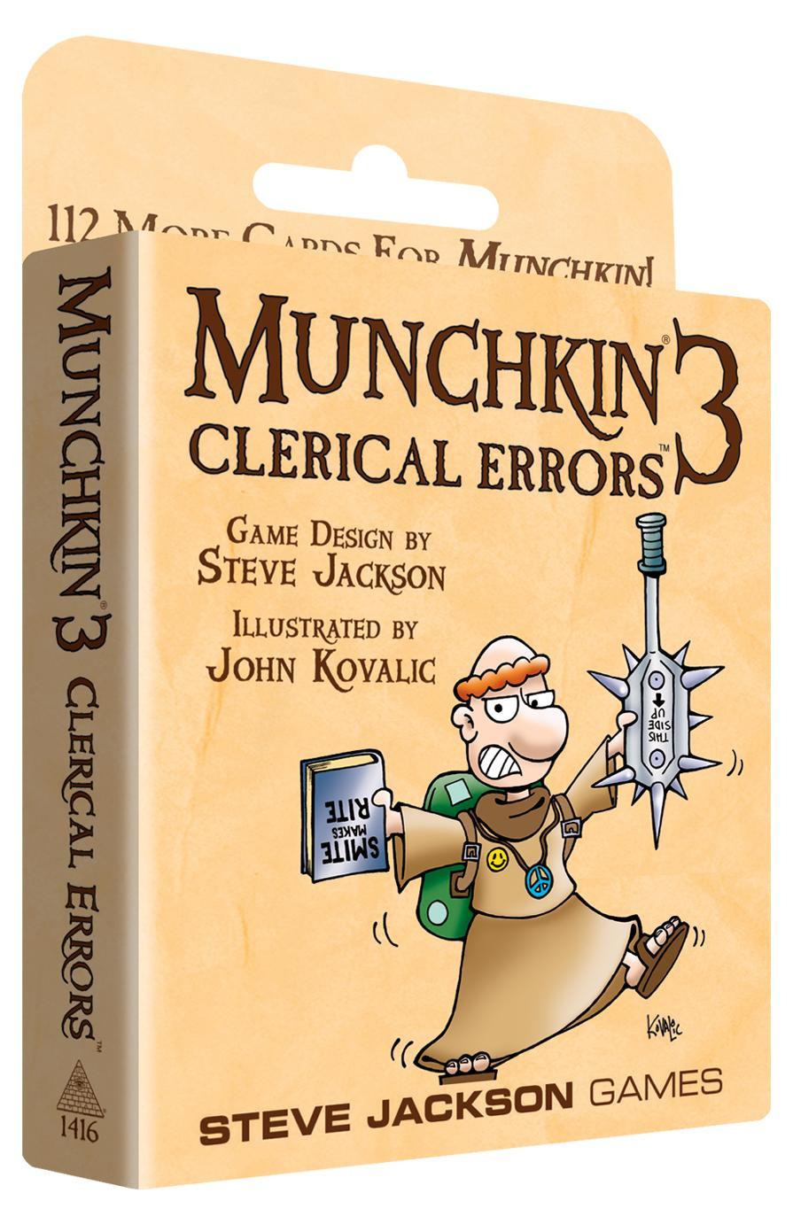 Munchkin 3: Clerical Fouten van Steve Jackson Games