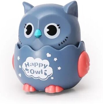 Multisell Products Hub Interactive Kids Owl Shaped Press Mechanical Wind Up Sliding Toys For Boys And Girls Xmas Birthday Gift grey