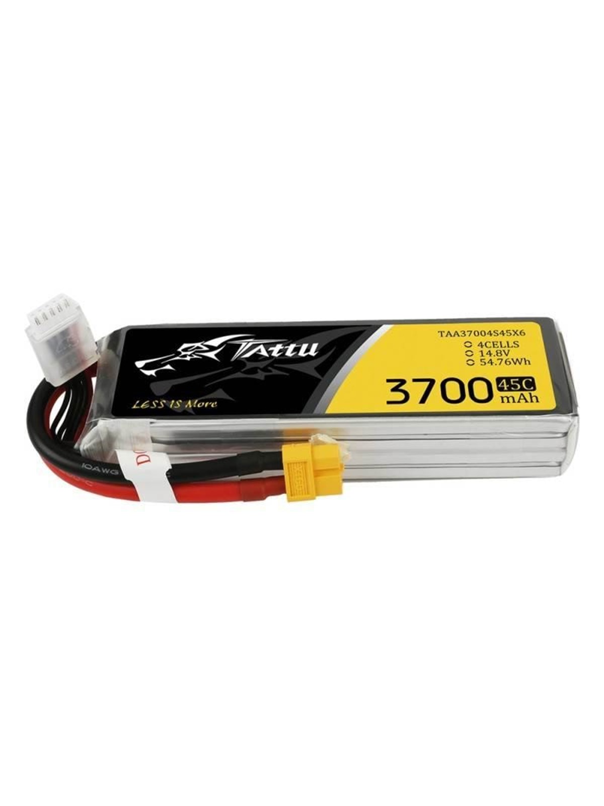 Gens ace &Tattu Battery 3700mAh 14.8V 45C 4S1P