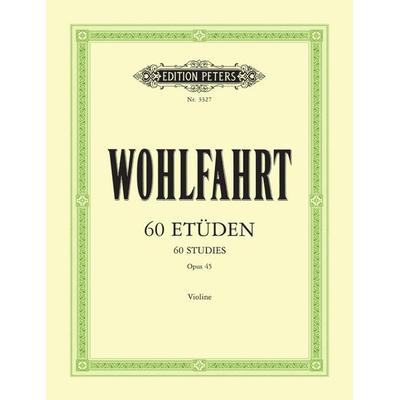 60 Etüden für Violine solo op. 45 -