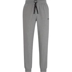 BOSS Herren Jogginghose - Mix & Match Pants, lang, Loungewear, Stretch Cotton Grau / XL