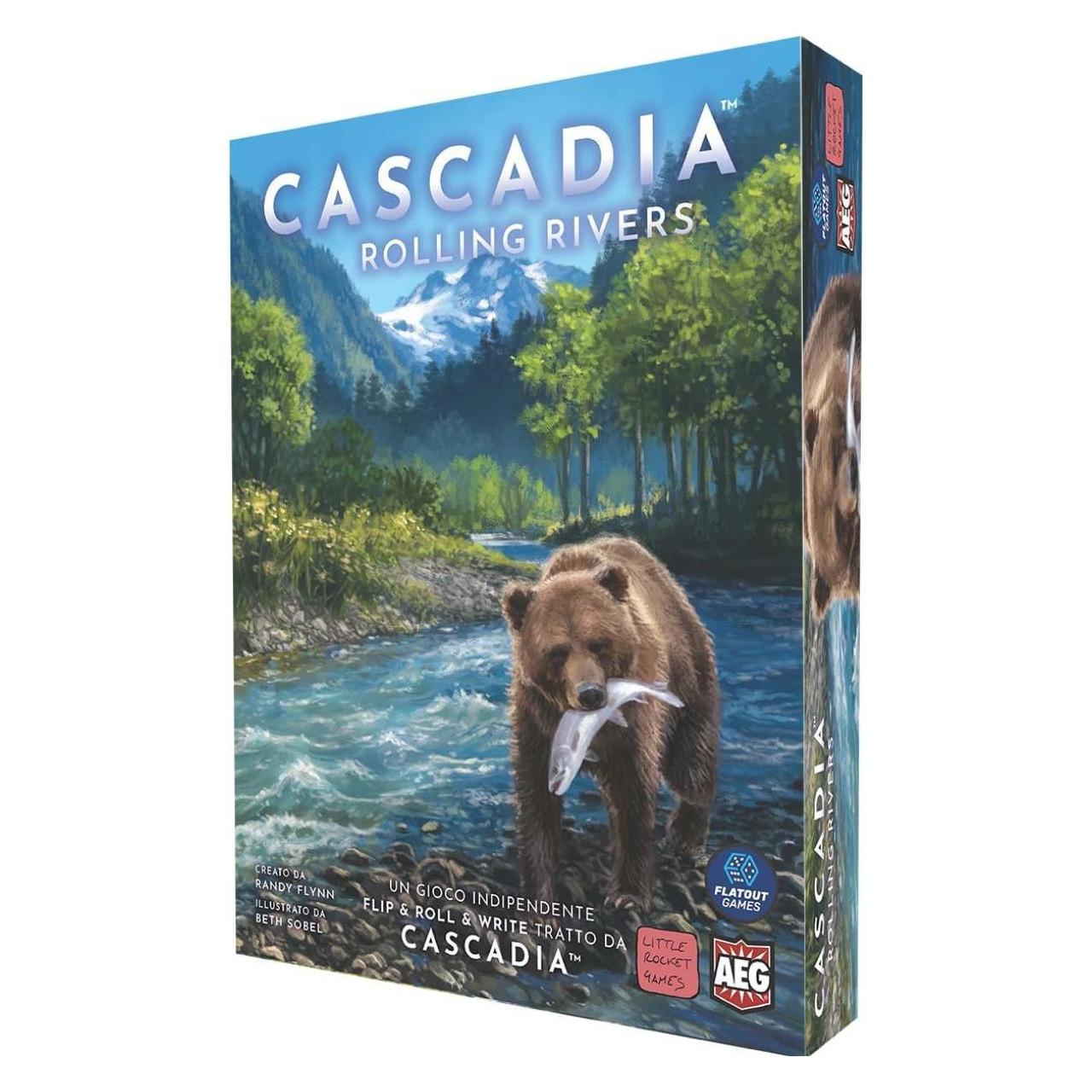 Little Rocket Games Cascadia Rolling Rivers (Italienisch, 1 - 4 Spieler) (57576842)
