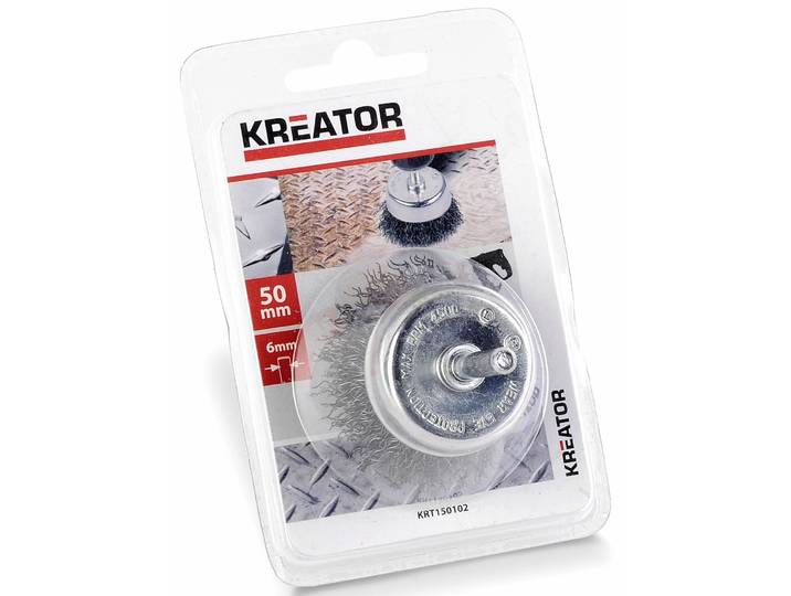 Brosse métallique rotative soucoupe Ø 50 mm