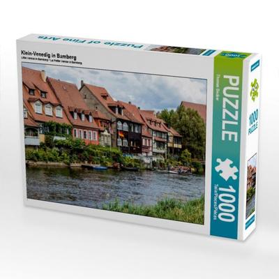CALVENDO Puzzle Klein-Venedig in Bamberg | 1000 Teile Lege-Größe 64x48cm Foto-Puzzle für glückliche Stunden