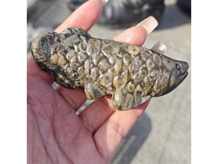 Sculpture de poisson à Quartz naturel, guérison Reiki, pierre Fengshui, ornement de bureau, artisanat de vacances, cadeau 1 pièces
