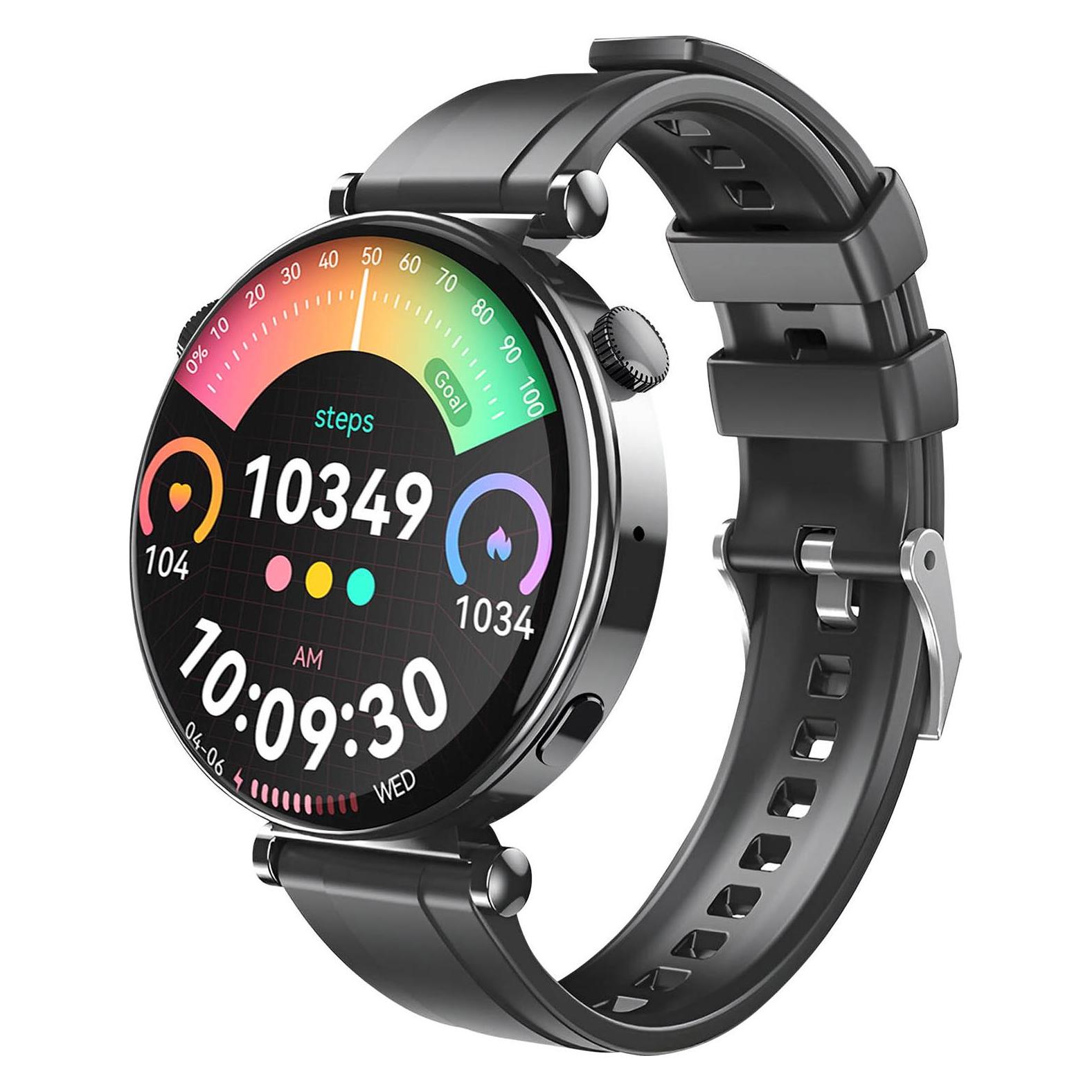xO Smartwatch GT4 Mini Amoled schwarz (33.53 mm, ohne SIM) (GT4 Mini Noir)