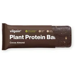 VILGAIN Proteinriegel Plant Protein Bar Mandeln / Kakao | 50g Riegel