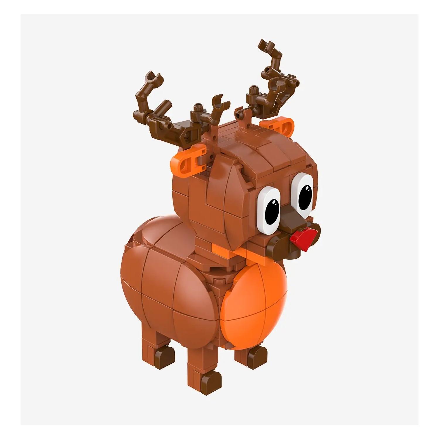 BlueBrixx-Pro Festliche Winterbande Rentier (110659)