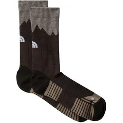 North Face, Unisex, Sportsocken, Mountain Hiking Crew, Braun