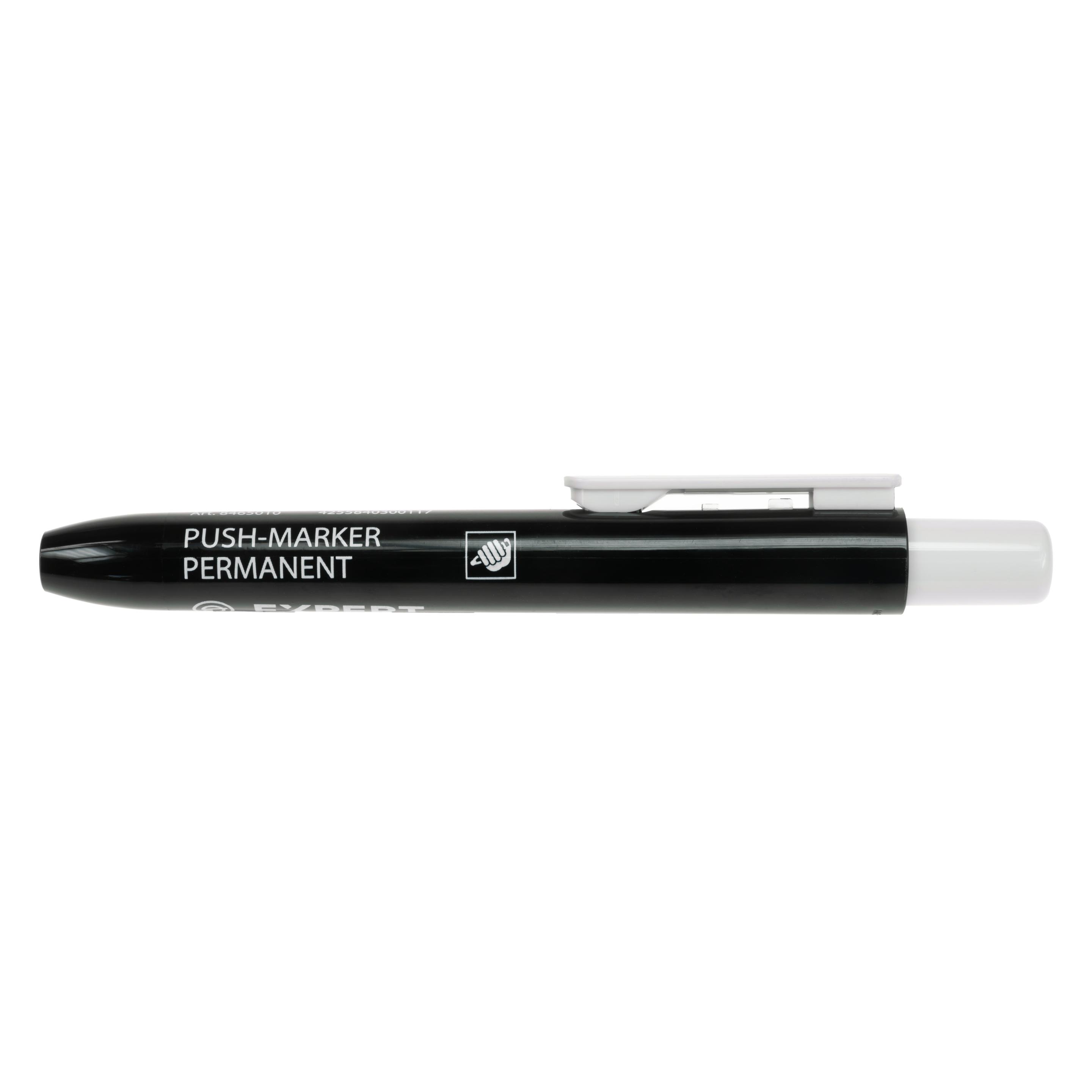 Expert EX-8465010 PUSH-Marker permanent Farbe weiss Strichstärke 1,5 mm (78054935)