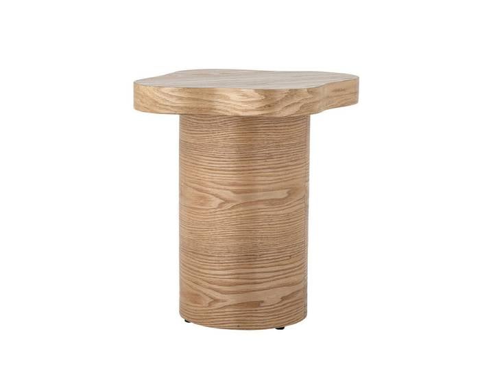 Beistelltisch Margo – Zylindrisches Design in warmem Naturton - Naturton - Luxusbetten24