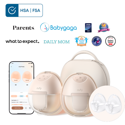 eufy Breast Pump S1 Pro + Milk Container (2-Pack) eufy Breast Pump S1 Pro + Original Milk Container (2-Pack)