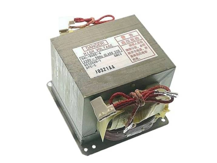 GAL-800E-4 800 W 220 V Hochspannungstransformator, Kompatibel Mit Galanz 23L Mikrowelle/Lichtwellenofen (800E-1 800S-1 Kompatibel, 8,6 X 7,7 Cm)